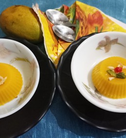 Bhapa Aam  Doi or Steamed Mango Yogurt Recipe